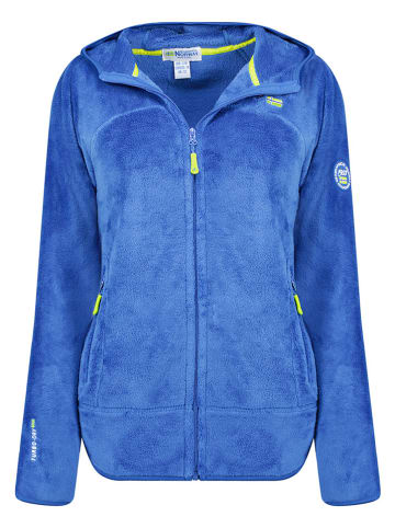 Geographical Norway Kurtka polarowa "Upalood" w kolorze niebieskim