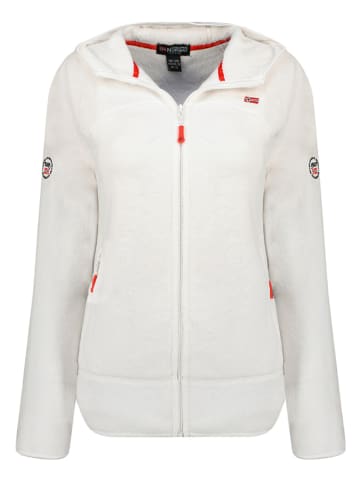 Geographical Norway Kurtka polarowa "Upalood" w kolorze białym