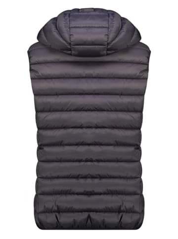 Geographical Norway Kamizelka pikowana "Vatikolor" w kolorze czarnym