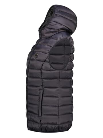 Geographical Norway Steppweste "Vatikolor" in Schwarz