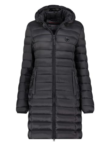 Geographical Norway Steppmantel in Schwarz