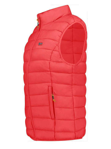 Geographical Norway Kamizelka pikowana "Vatikolor" w kolorze czerwonym