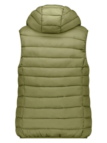 Geographical Norway Doorgestikte bodywarmer "Vatikolor" olijfgroen