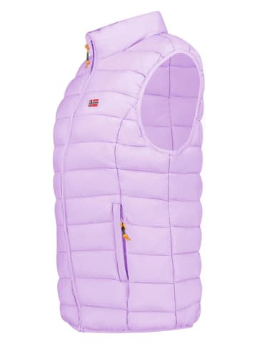 Geographical Norway Steppweste "Vatikolor" in Lila