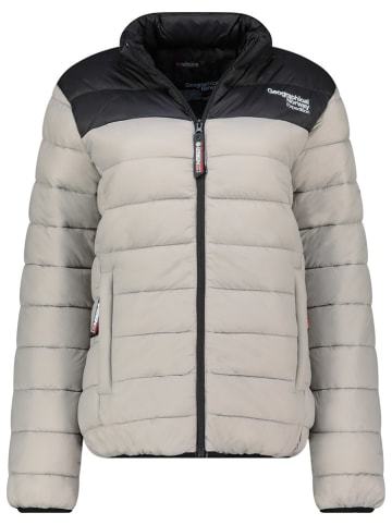 Geographical Norway Kurtka pikowana "Atikoclerc" w kolorze szarym