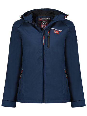 Geographical Norway Kurtka softshellowa "Tacer" w kolorze granatowym