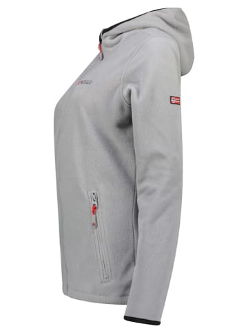 Geographical Norway Fleecejacke "Unicia" in Grau