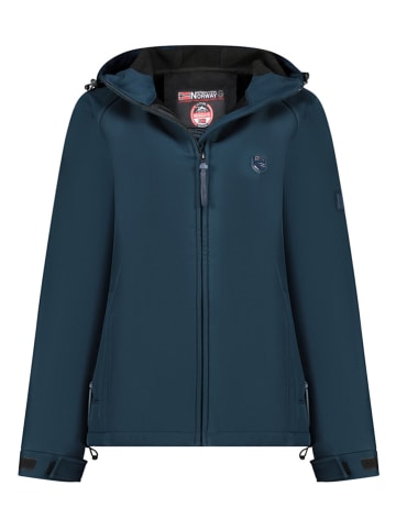 Geographical Norway Kurtka softshellowa "Tamilatal" w kolorze granatowym