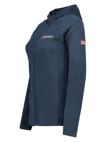 Geographical Norway Fleece vest "Tugood" donkerblauw