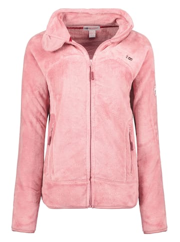 Geographical Norway Fleece vest "Upaline" lichtroze