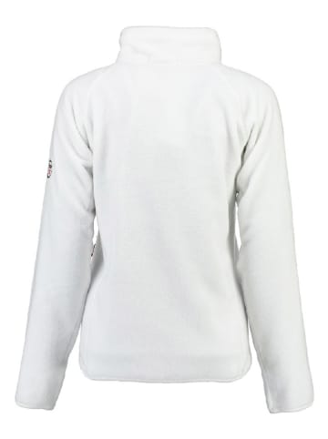 Geographical Norway Kurtka polarowa "Upaline" w kolorze białym