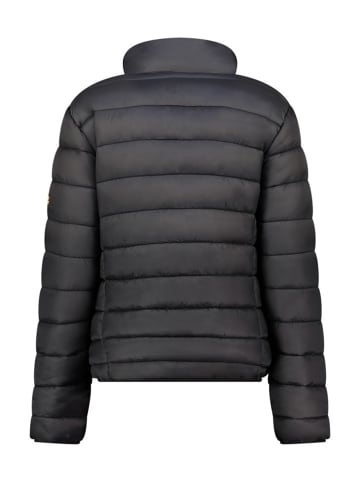 Geographical Norway Doorgestikte jas "Atikamap" zwart