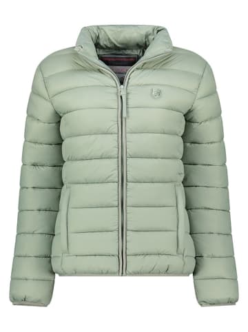 Geographical Norway Kurtka pikowana "Atikotal" w kolorze miętowym