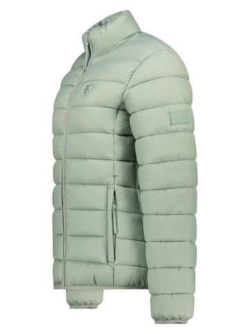 Geographical Norway Kurtka pikowana "Atikotal" w kolorze miętowym