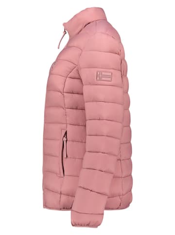 Geographical Norway Kurtka pikowana "Atikotal" w kolorze szaroróżowym