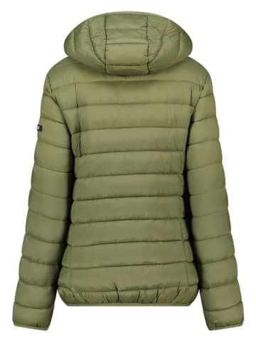 Geographical Norway Steppjacke "Atikolor" in Grün