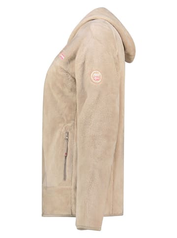 Geographical Norway Kurtka polarowa "Upalood" w kolorze beżowym