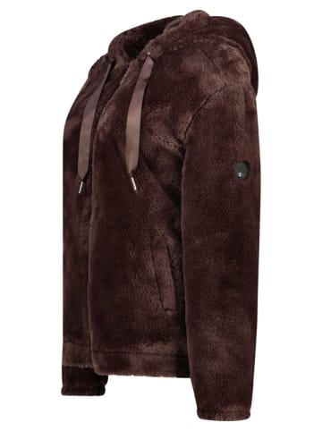 Geographical Norway Fleece vest "Urose" donkerbruin