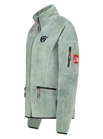 Geographical Norway Kurtka polarowa "Tisaline" w kolorze miętowym