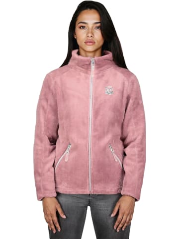 Geographical Norway Kurtka polarowa "Ticarina" w kolorze różowym