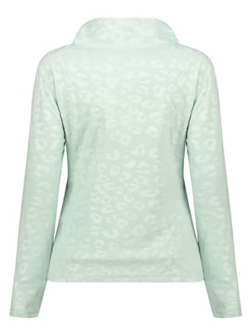 Geographical Norway Fleecepullover in Grün