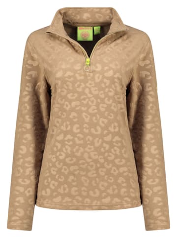 Geographical Norway Fleece trui beige