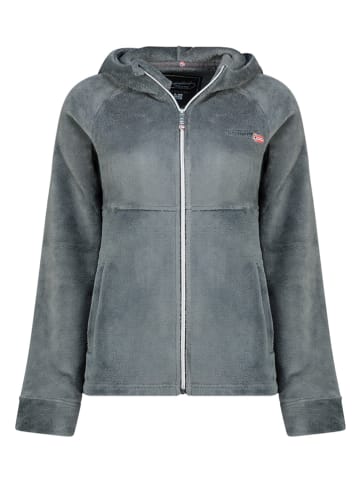 Geographical Norway Kurtka polarowa "Ulotta" w kolorze szarym