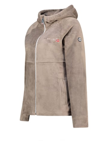 Geographical Norway Fleece vest "Ulotta" taupe