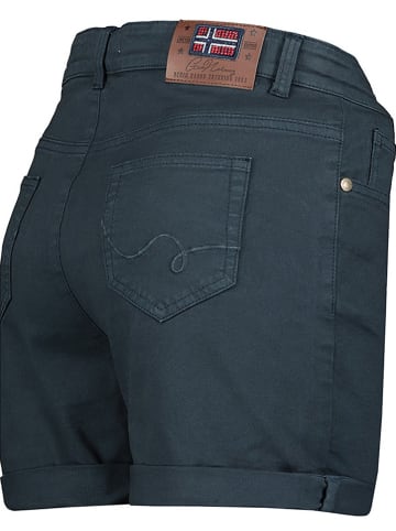 Geographical Norway Bermudy "Pisak" w kolorze granatowym