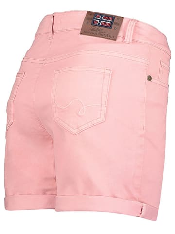 Geographical Norway Bermudy "Pisak" w kolorze jasnoróżowym