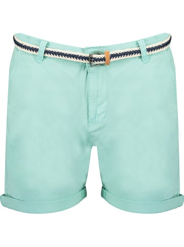 Geographical Norway Bermudy "Petale" w kolorze turkusowym
