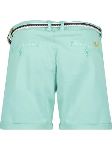 Geographical Norway Bermudy "Petale" w kolorze turkusowym