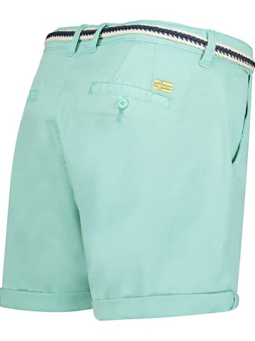 Geographical Norway Bermudy "Petale" w kolorze turkusowym