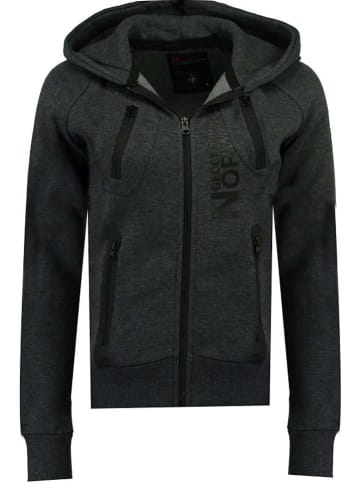 Geographical Norway Sweatjacke "Gosepha" in Schwarz