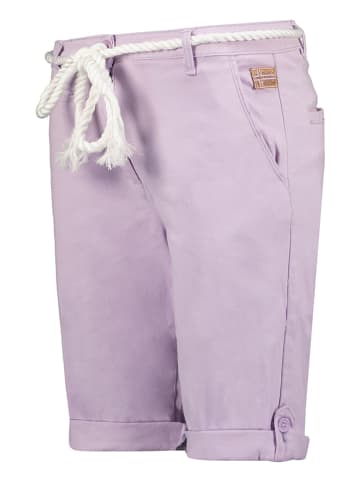 Geographical Norway Szorty "Paola" w kolorze lawendowym