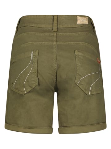 Geographical Norway Szorty "Perlate" w kolorze khaki