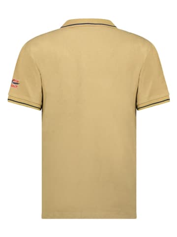 Geographical Norway Koszulka polo w kolorze beżowym