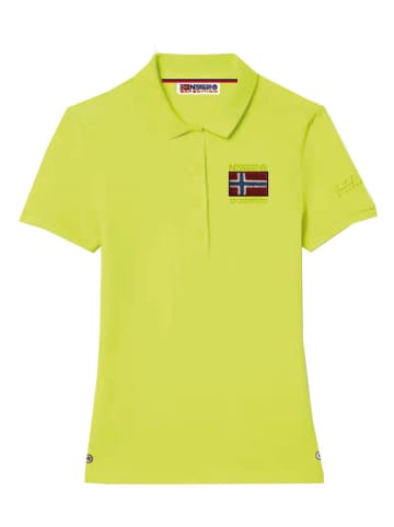 Geographical Norway Koszulka polo w kolorze żółtym