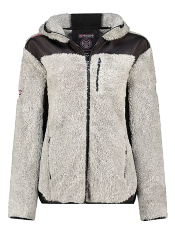 Geographical Norway Kurtka polarowa "Telodia" w kolorze szarym