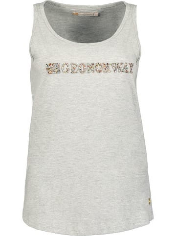 Geographical Norway Top "Jardiniere" w kolorze szarym