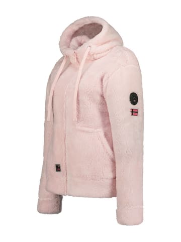 Geographical Norway Fleece vest "Tortilla" lichtroze