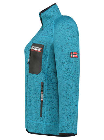 Geographical Norway Fleecejacke "Title" in Türkis