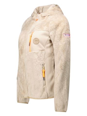 Geographical Norway Kurtka polarowa "Toscana" w kolorze beżowym