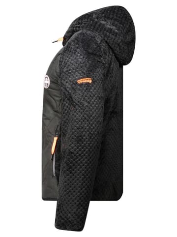 Geographical Norway Kurtka polarowa "Torsade" w kolorze czarnym