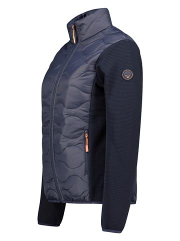 Geographical Norway Kurtka polarowa "Tahiti" w kolorze granatowym