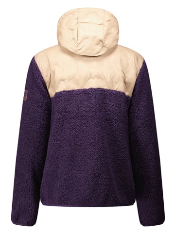 Geographical Norway Fleecejacke "Techic" in Lila/ Beige