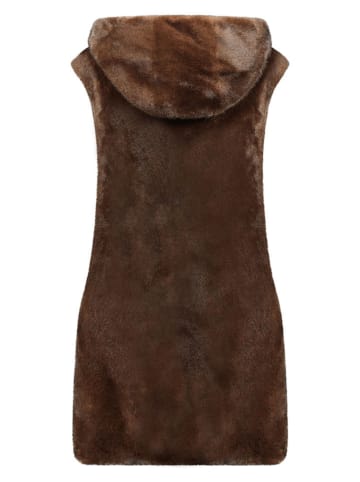 Geographical Norway Kamizelka "Variana" w kolorze brązowym