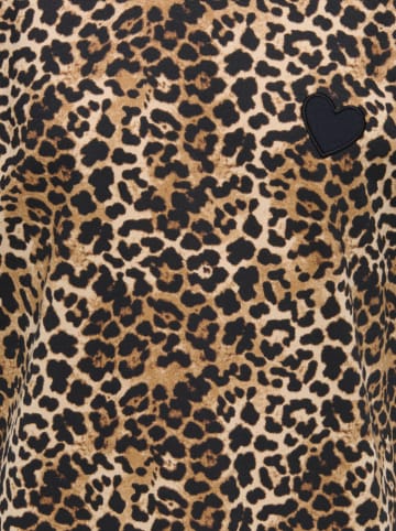 KIDS ONLY Piżama "Rila" w kolorze jasnobrązowo-czarnym