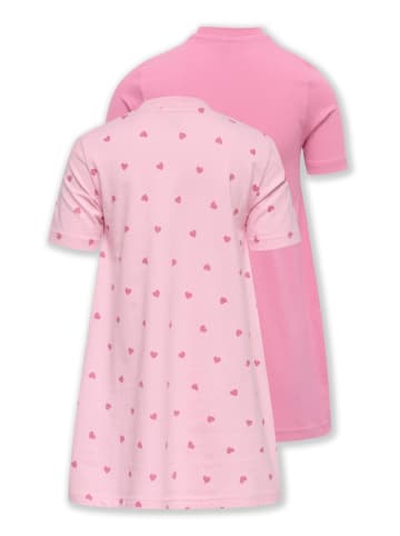 KIDS ONLY Koszule nocne (2 szt.) "Rila" w kolorze jasnoróżowym