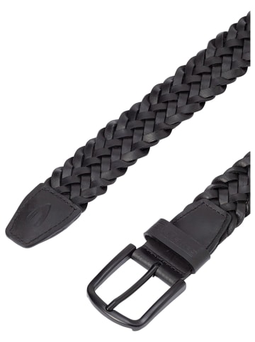 Camel Active Leder-Gürtel in Schwarz